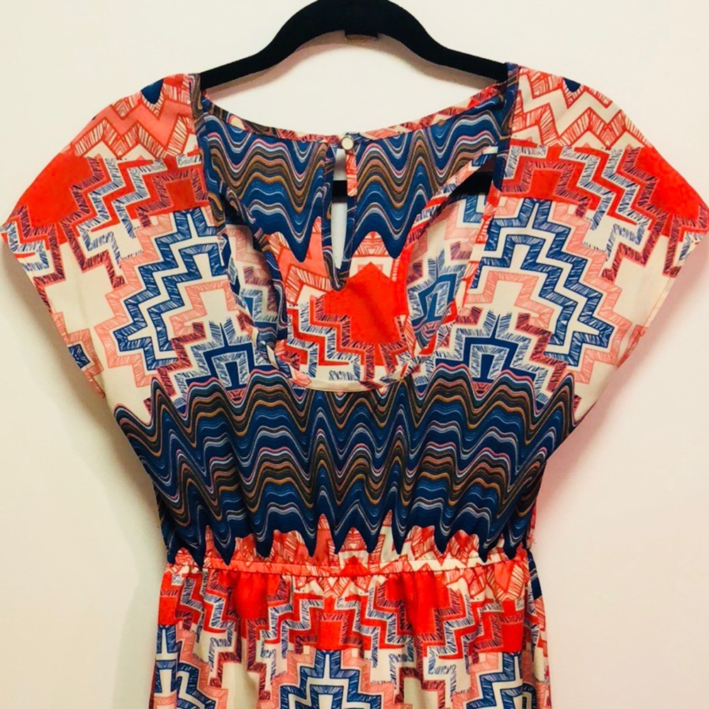 Multi Patterned Dress - Picture 2 of 3